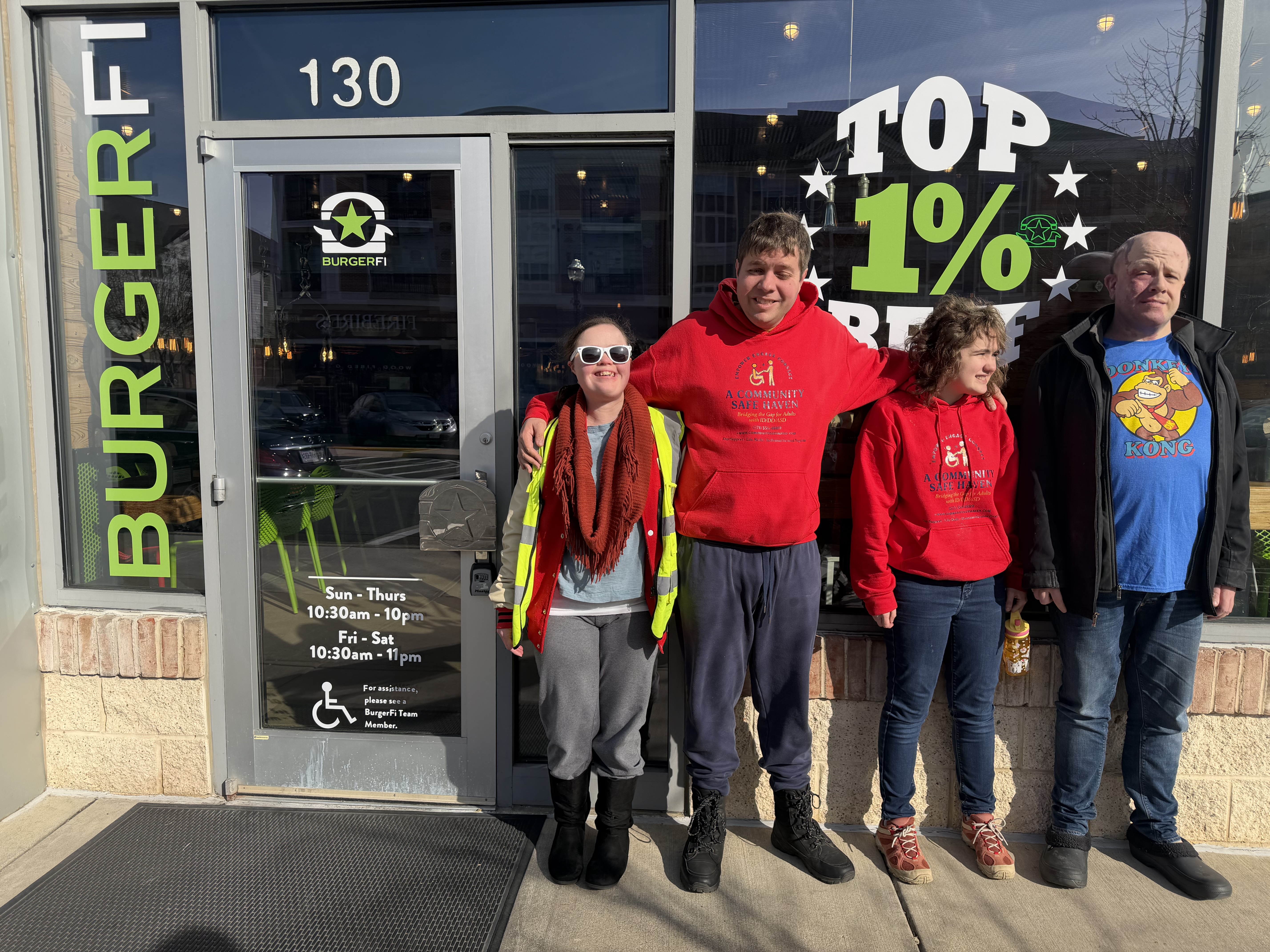 Group outing to BurgerFi